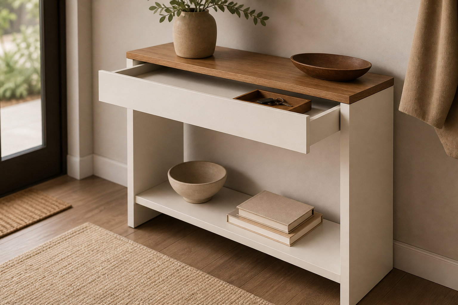 کنسول ورودی باریک سپنج