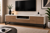 میز تلویزیون مدرن MDF و فلز سپنج کالا